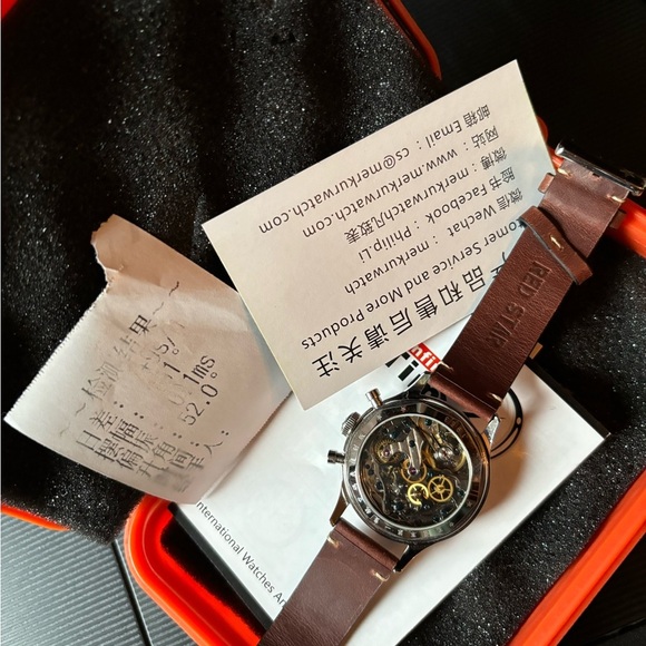 FOB Chronograph, Stainless Steel, Smoked blue dial, 38 mm - Picture 7 of 7